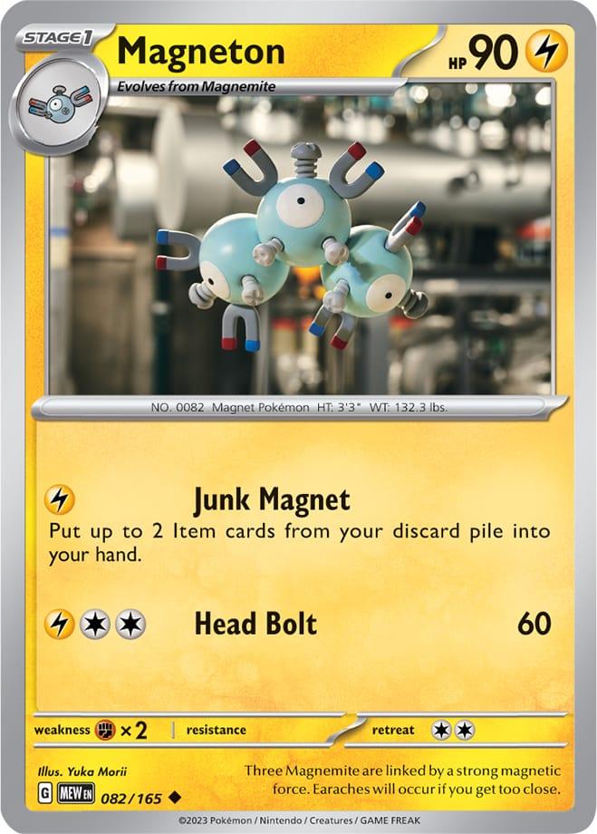 Carte Pokémon: Magneton [Magnéton]