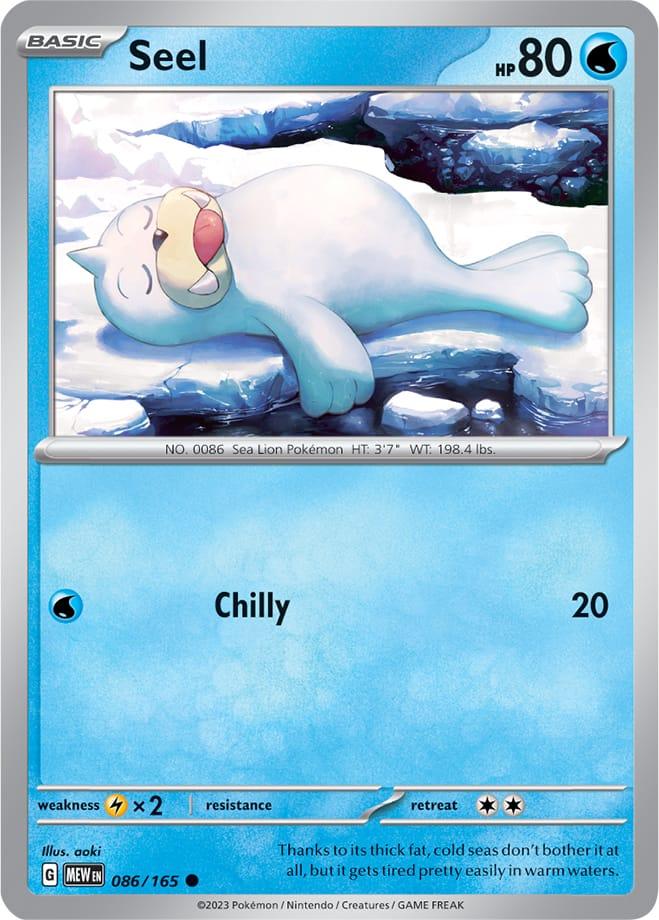 Carte Pokémon: Seel [Otaria]