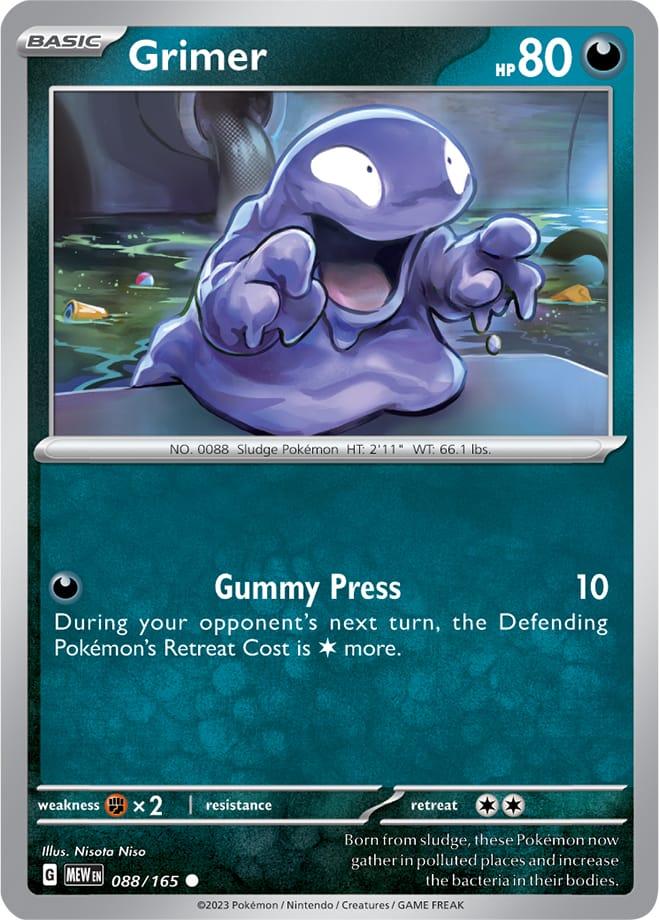 Carte Pokémon: Grimer [Tadmorv]