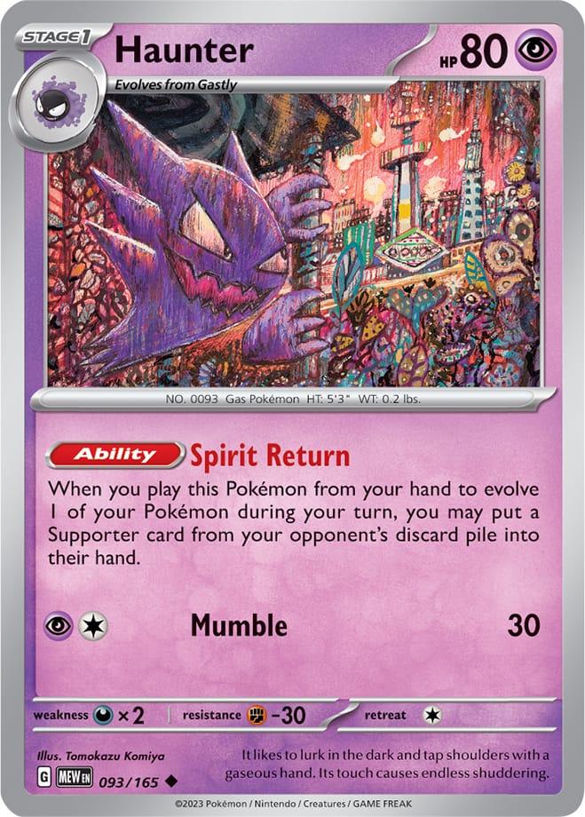 Carte Pokémon: Haunter [Spectrum]