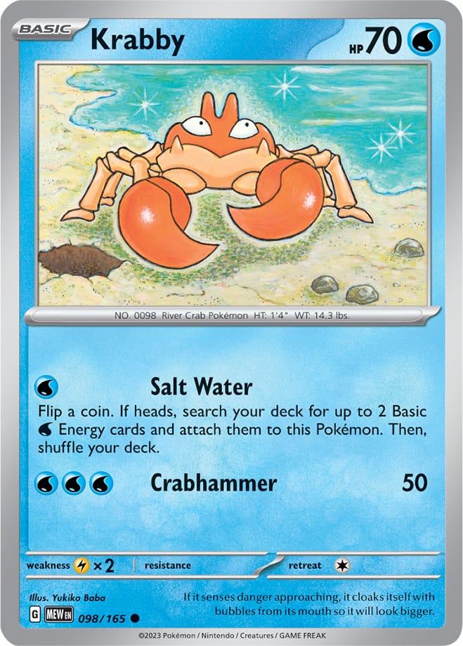 Carte Pokémon: Krabby [Krabby]