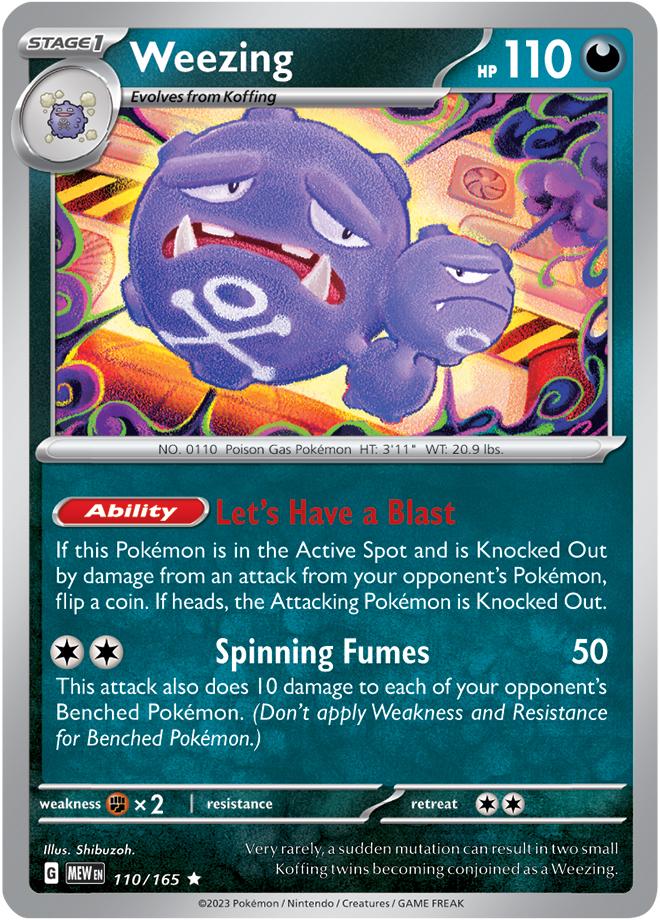 Carte Pokémon: Weezing [Smogogo]