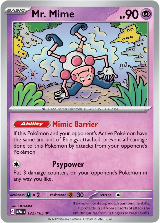 Carte Pokémon: Mr. Mime [M. Mime]