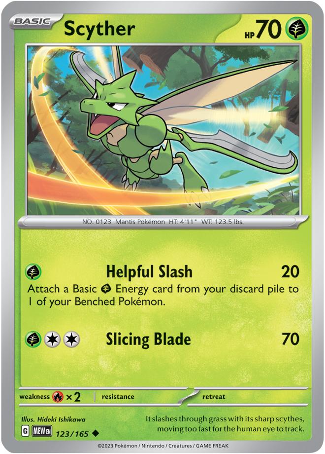 Carte Pokémon: Scyther [Insécateur]