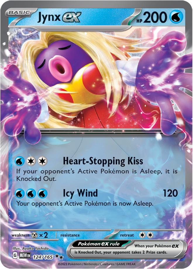 Carte Pokémon: Jynx ex [Lippoutou ex]