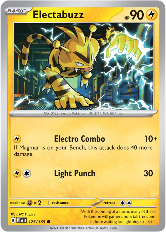 Carte Pokémon: Electabuzz [Élektek]