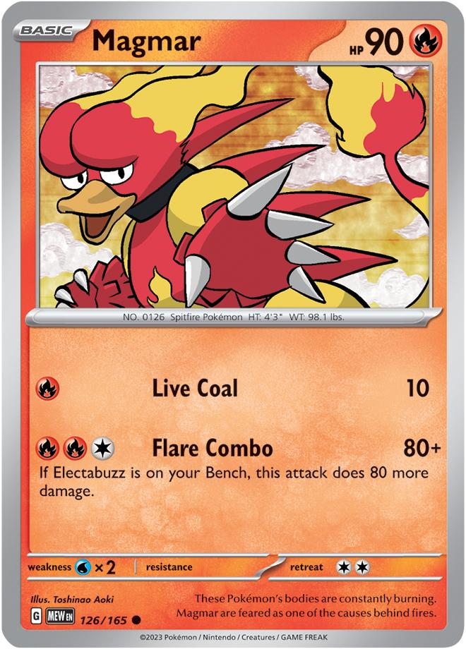 Carte Pokémon: Magmar [Magmar]