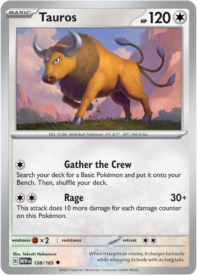 Carte Pokémon: Tauros [Tauros]