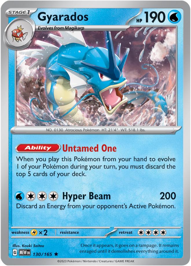 Carte Pokémon: Gyarados [Léviator]