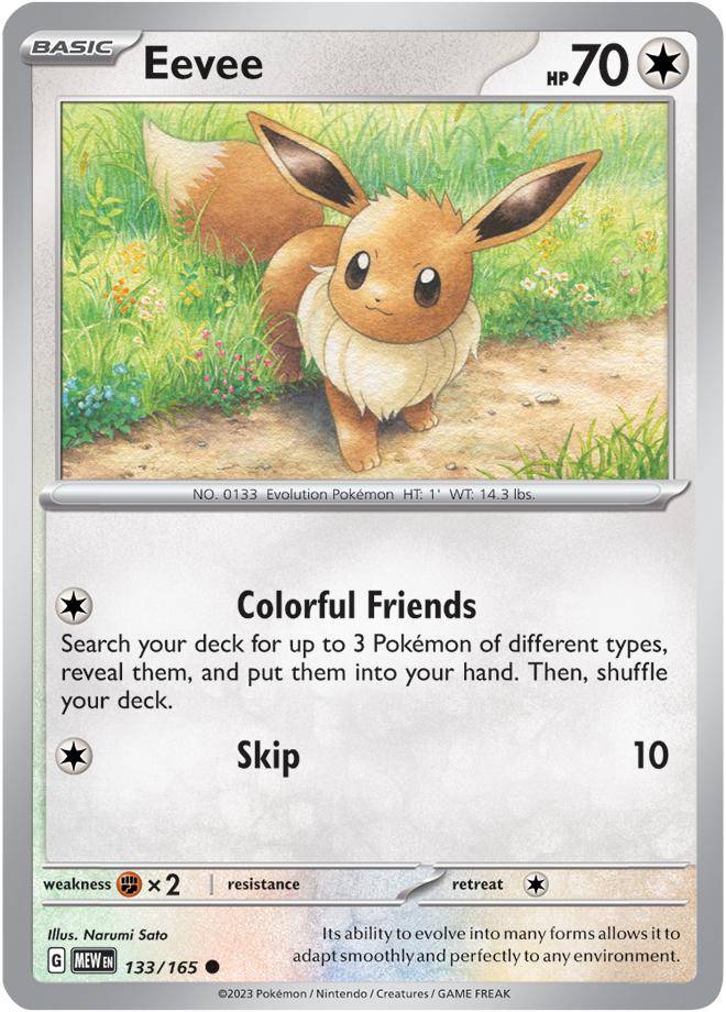 Carte Pokémon: Eevee [Évoli]