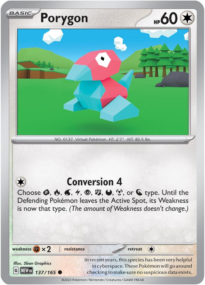 Carte Pokémon: Porygon [Porygon]