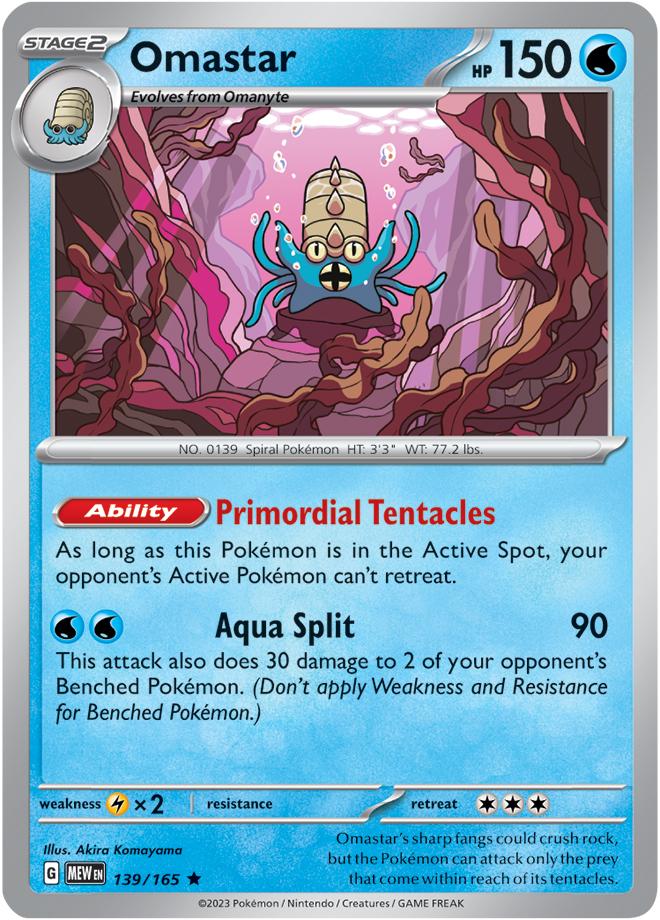 Carte Pokémon: Omastar [Amonistar]