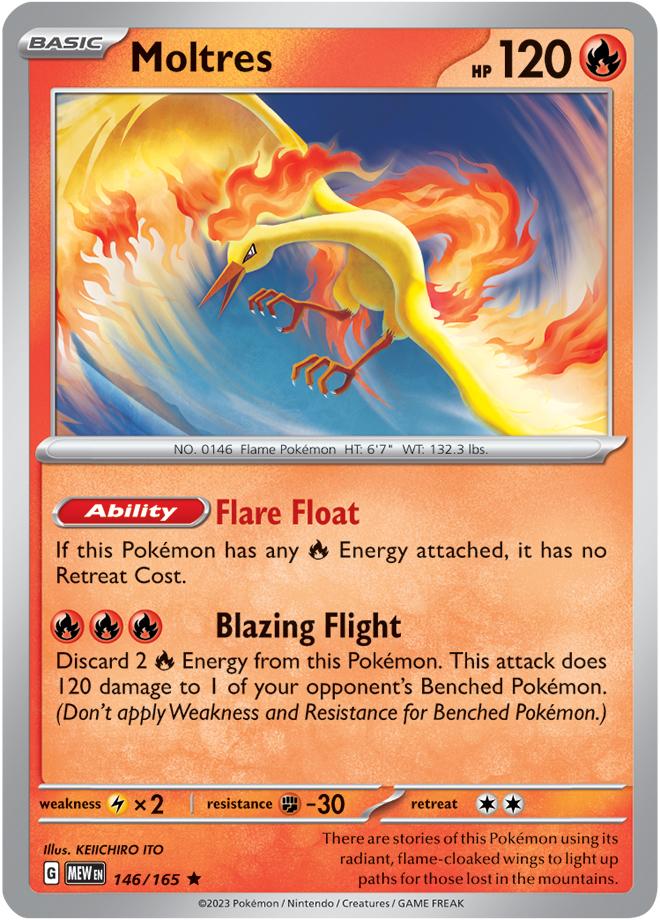 Carte Pokémon: Moltres [Sulfura]