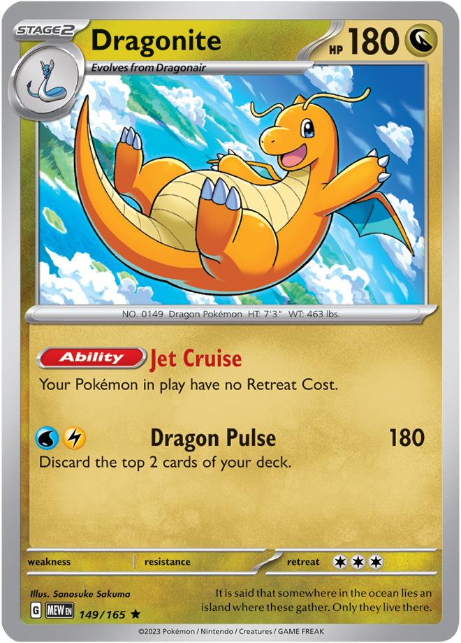 Carte Pokémon: Dragonite [Dracolosse]