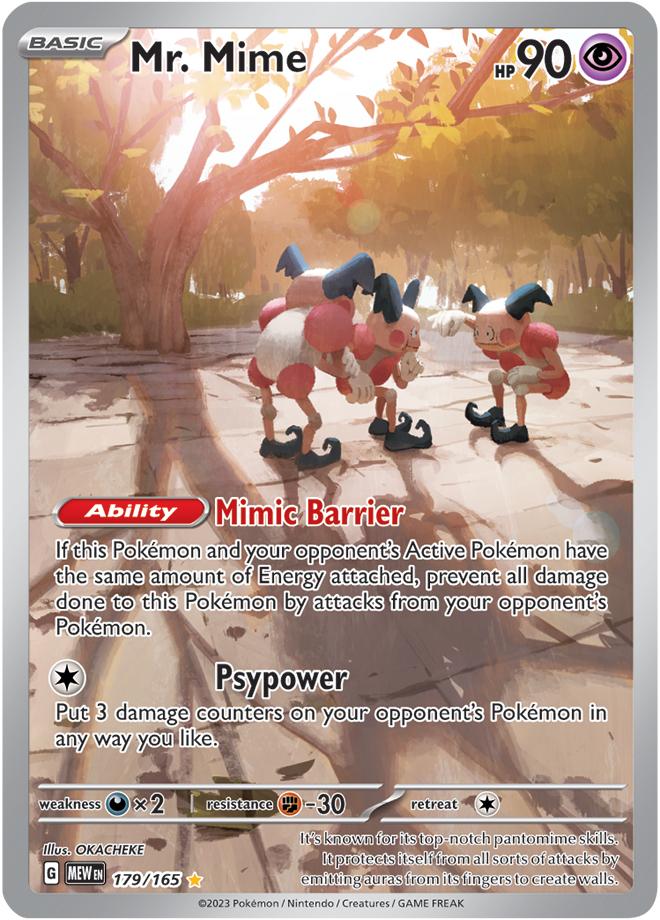 Carte Pokémon: Mr. Mime [M. Mime]