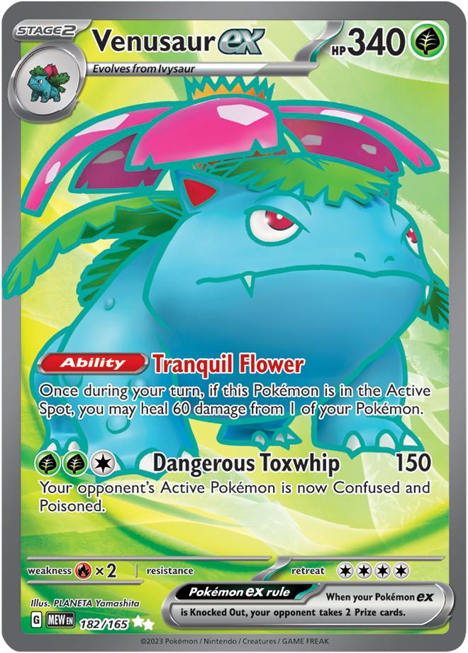 Carte Pokémon: Venusaur ex [Florizarre ex]