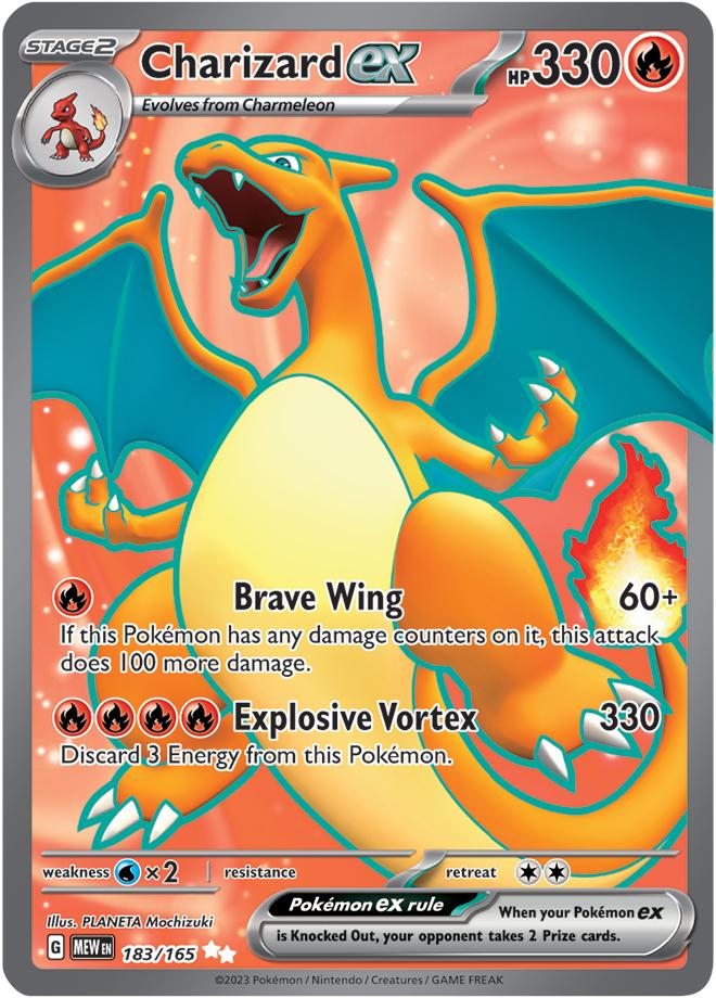 Carte Pokémon: Charizard ex [Dracaufeu ex]