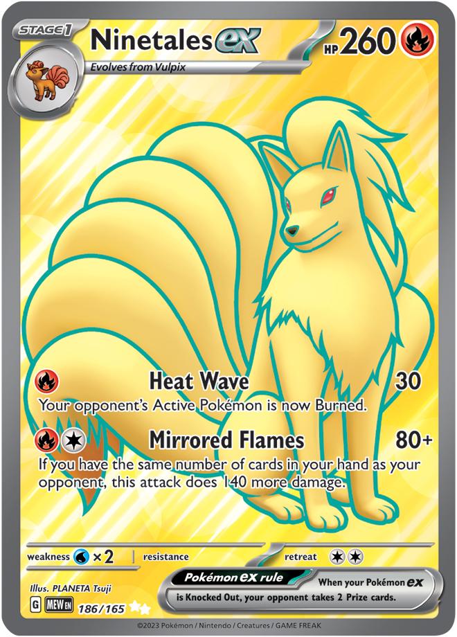 Carte Pokémon: Ninetales ex [Feunard ex]