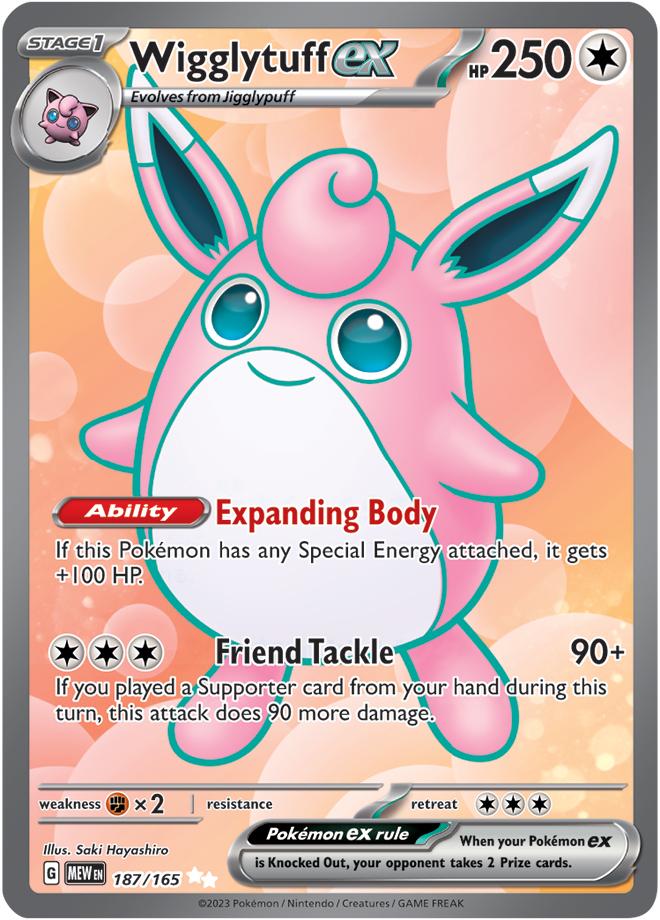 Carte Pokémon: Wigglytuff ex [Grodoudou ex]