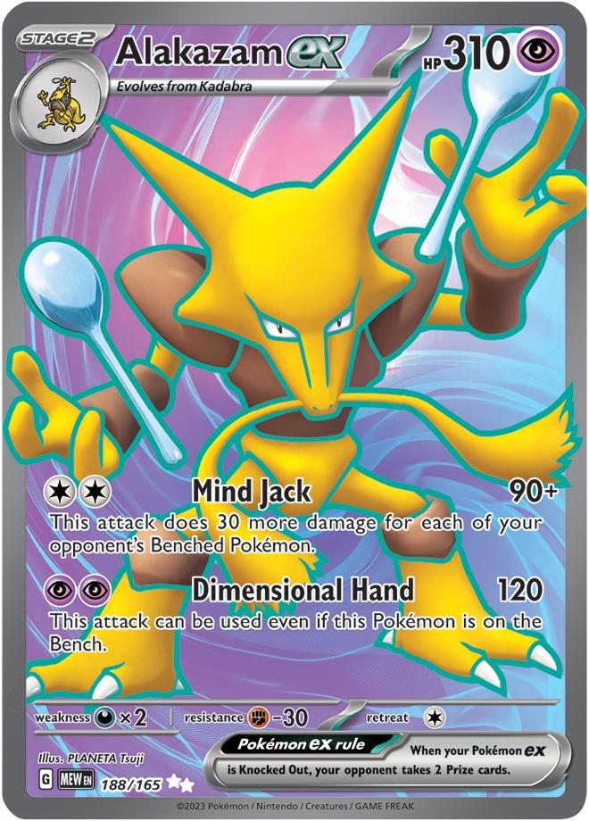 Carte Pokémon: Alakazam ex [Alakazam ex]