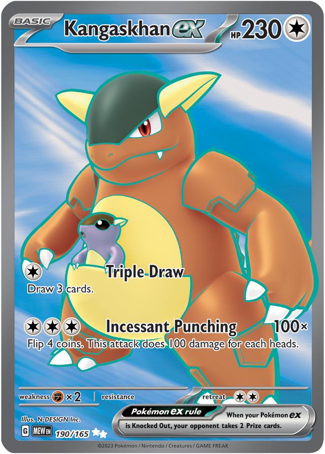 Carte Pokémon: Kangaskhan ex [Kangourex ex]