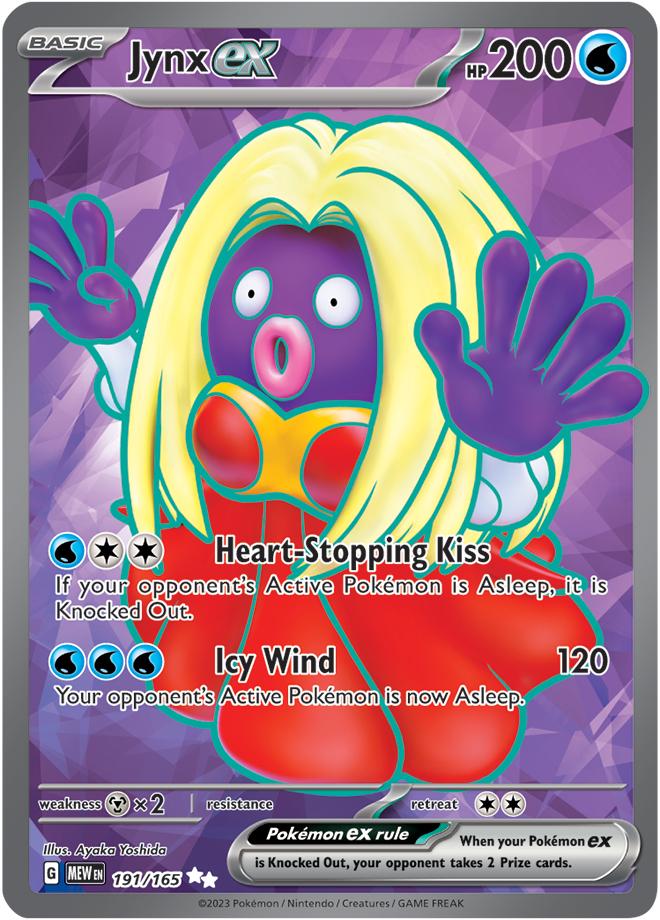 Carte Pokémon: Jynx ex [Lippoutou ex]