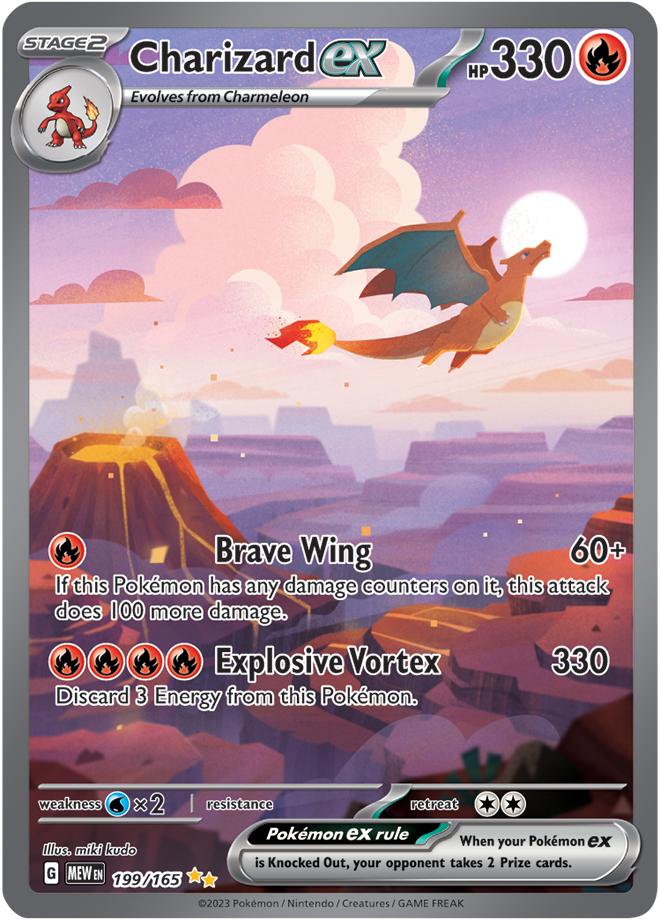 Carte Pokémon: Charizard ex [Dracaufeu ex]