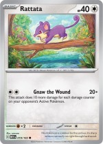 Carte Pokémon: Rattata