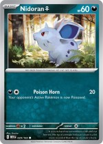 Carte Pokémon: Nidoran♀