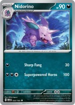 Carte Pokémon: Nidorino