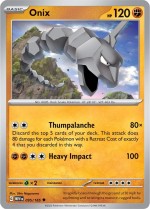 Carte Pokémon: Onix