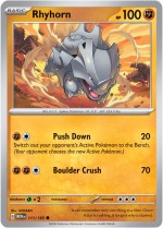 Carte Pokémon: Rhinocorne