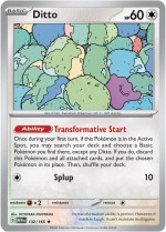 Carte Pokémon: Métamorph