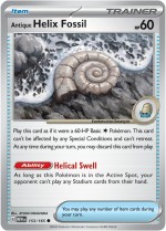 Carte Pokémon: Fossile Nautile