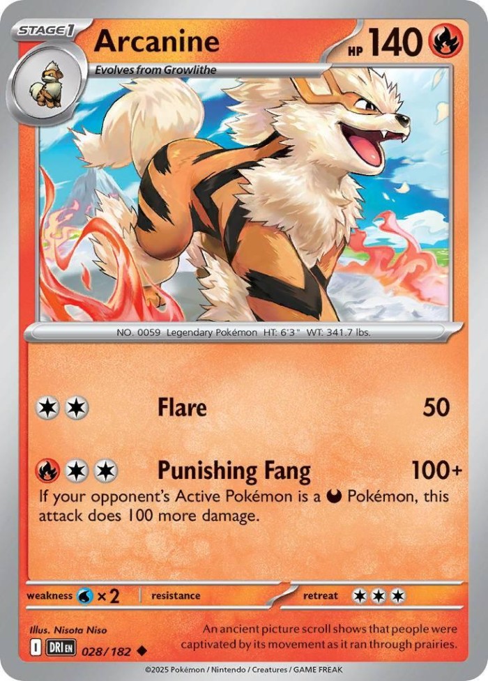Carte Pokémon: Arcanine [Arcanin]