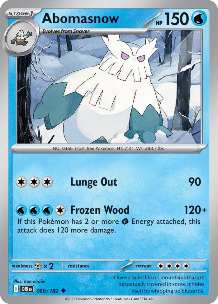 Carte Pokémon: Abomasnow [Blizzaroi]