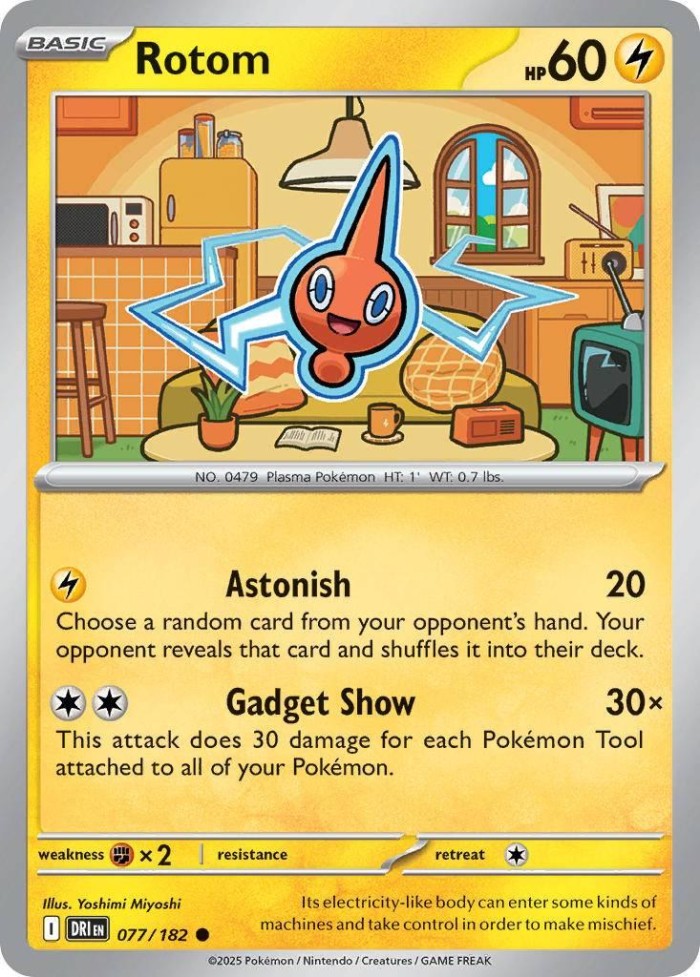 Carte Pokémon: Rotom [Motisma]