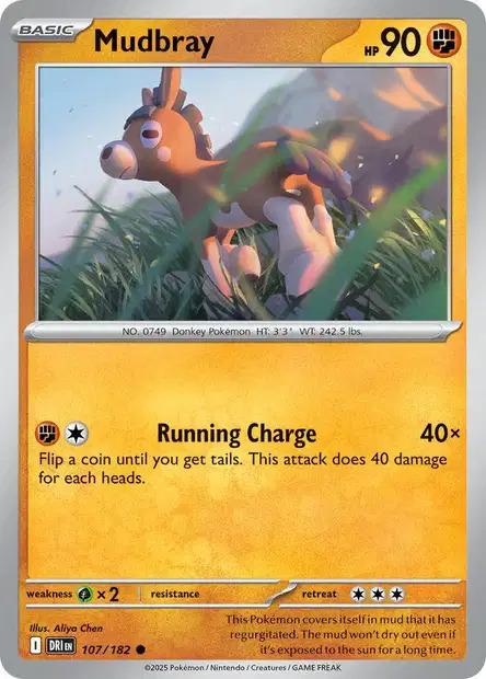 Carte Pokémon: Mudbray [Tiboudet]