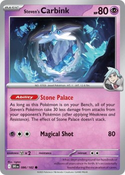 Carte Pokémon: Steven's Carbink