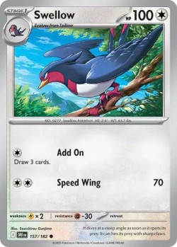 Carte Pokémon: Swellow