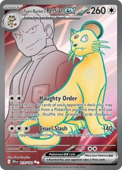 Carte Pokémon: Team Rocket's Persian ex