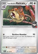 Carte Pokémon: Rattatac