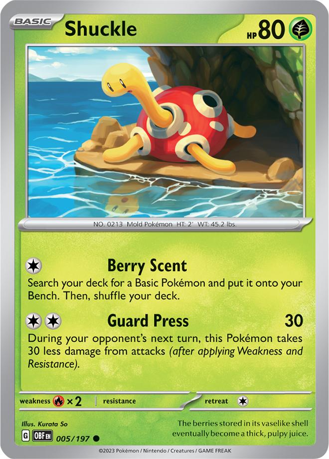 Carte Pokémon: Shuckle [Caratroc]