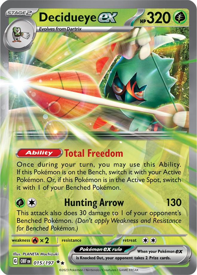 Carte Pokémon: Decidueye ex [Archéduc ex]