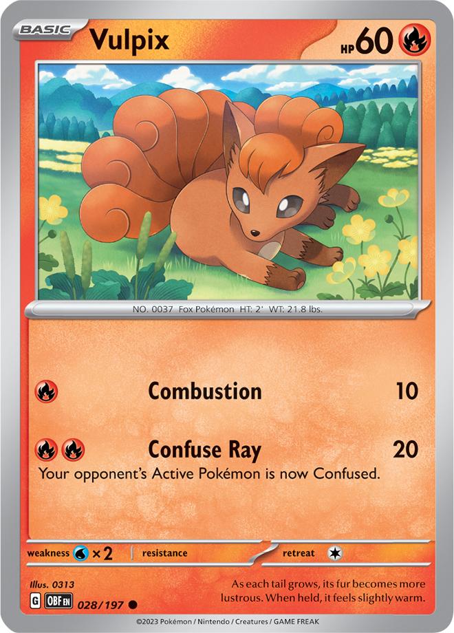 Carte Pokémon: Vulpix [Goupix]