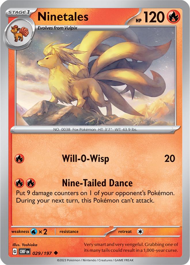 Carte Pokémon: Ninetales [Feunard]