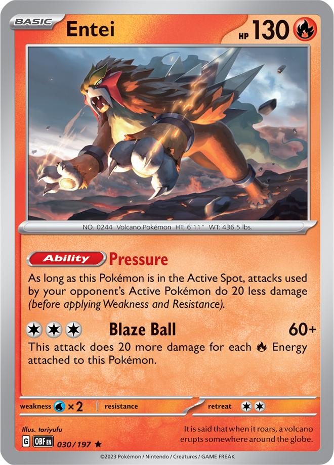 Carte Pokémon: Entei [Entei]