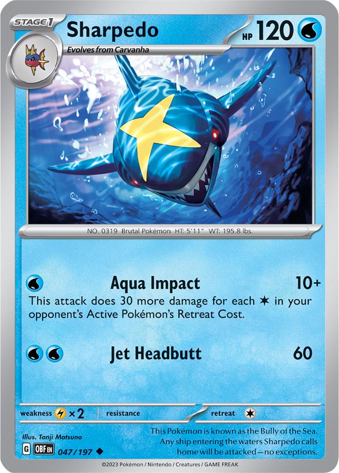 Carte Pokémon: Sharpedo [Sharpedo]