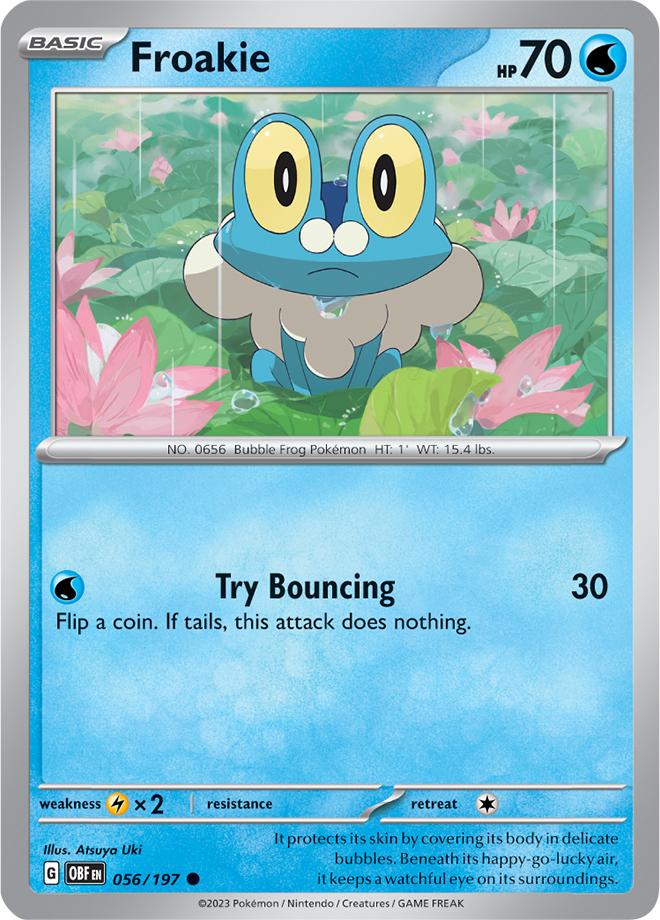 Carte Pokémon: Froakie [Grenousse]