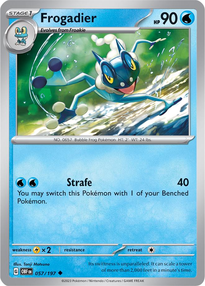 Carte Pokémon: Frogadier [Croâporal]